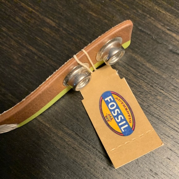 FOSSIL Leather Bracelet * NWT * - Picture 5 of 6